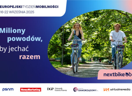 Miliony powodów, by jechać razem z Nextbike podczas Europejskiego Tygodnia Mobilności  